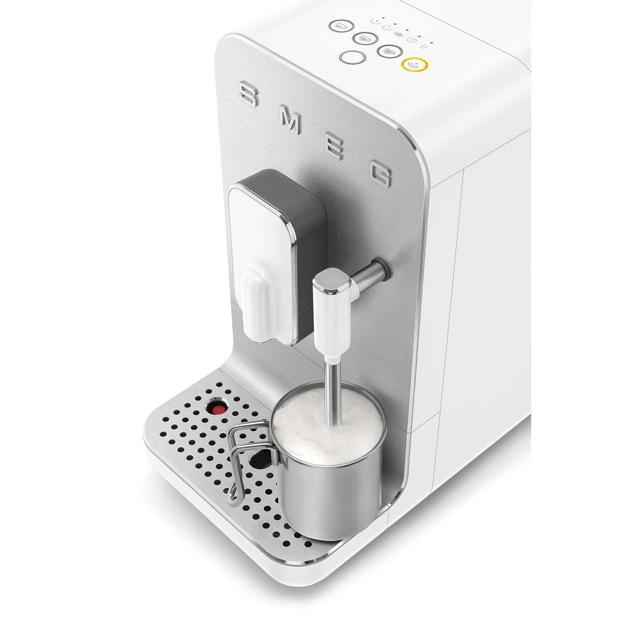 SMEG - Cafetera Espresso Superautomática con espumador de leche