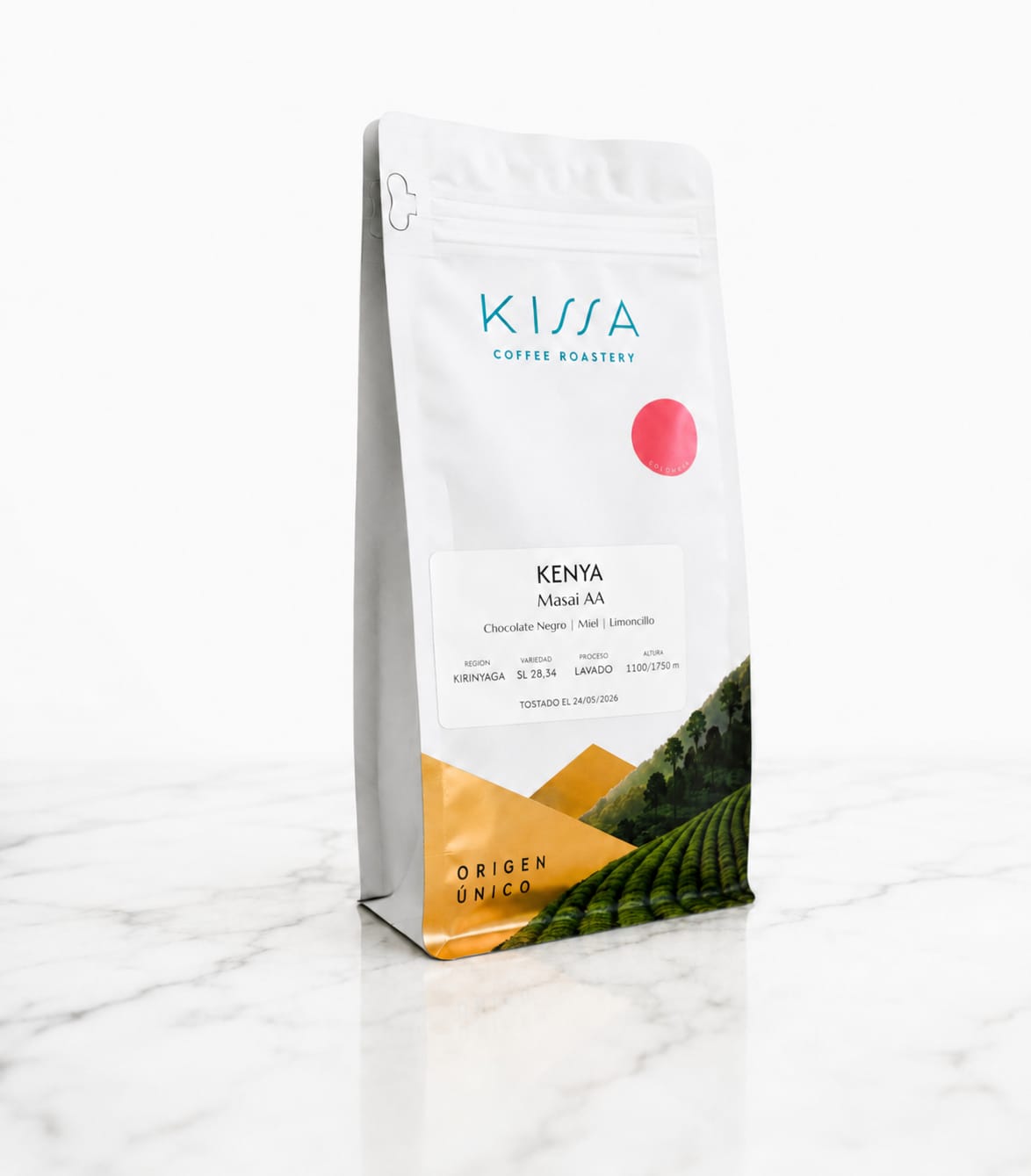 PAQUETE DE CAFE DE ESPECIALIDAD KENYA MASAI AA